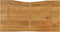 vidaXL - Tafelblad - met - natuurlijke - rand - 110x60x2,5 - cm - massief - mangohout