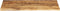 vidaXL - Tafelblad - met - natuurlijke - rand - 110x60x2,5 - cm - massief - mangohout