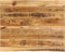 vidaXL - Tafelblad - met - natuurlijke - rand - 110x80x2,5 - cm - massief - mangohout