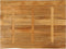 vidaXL - Tafelblad - met - natuurlijke - rand - 110x80x2,5 - cm - massief - mangohout