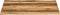 vidaXL - Tafelblad - met - natuurlijke - rand - 110x80x2,5 - cm - massief - mangohout