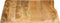 vidaXL - Tafelblad - met - natuurlijke - rand - 110x80x2,5 - cm - massief - mangohout