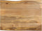 vidaXL - Tafelblad - met - natuurlijke - rand - 110x80x3,8 - cm - massief - mangohout