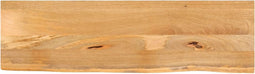 vidaXL - Tafelblad - met - natuurlijke - rand - 120x20x2,5 - cm - massief - mangohout
