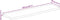 vidaXL - Tafelblad - met - natuurlijke - rand - 120x20x3,8 - cm - massief - mangohout
