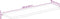 vidaXL - Tafelblad - met - natuurlijke - rand - 120x30x2,5 - cm - massief - mangohout