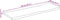 vidaXL - Tafelblad - met - natuurlijke - rand - 120x40x2,5 - cm - massief - mangohout