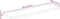 vidaXL - Tafelblad - met - natuurlijke - rand - 120x40x2,5 - cm - massief - mangohout