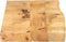 vidaXL - Tafelblad - met - natuurlijke - rand - 120x40x2,5 - cm - massief - mangohout