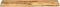 vidaXL - Tafelblad - met - natuurlijke - rand - 120x40x3,8 - cm - massief - mangohout