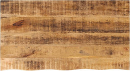 vidaXL - Tafelblad - met - natuurlijke - rand - 120x60x2,5 - cm - massief - mangohout