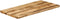vidaXL - Tafelblad - met - natuurlijke - rand - 120x60x2,5 - cm - massief - mangohout