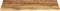 vidaXL - Tafelblad - met - natuurlijke - rand - 120x60x2,5 - cm - massief - mangohout