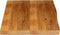 vidaXL - Tafelblad - met - natuurlijke - rand - 120x60x2,5 - cm - massief - mangohout