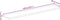 vidaXL - Tafelblad - met - natuurlijke - rand - 140x20x2,5 - cm - massief - mangohout