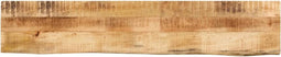 vidaXL - Tafelblad - met - natuurlijke - rand - 140x20x3,8 - cm - massief - mangohout