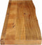 vidaXL - Tafelblad - met - natuurlijke - rand - 140x20x3,8 - cm - massief - mangohout