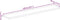 vidaXL - Tafelblad - met - natuurlijke - rand - 140x30x2,5 - cm - massief - mangohout