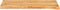 vidaXL - Tafelblad - met - natuurlijke - rand - 140x30x2,5 - cm - massief - mangohout