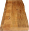 vidaXL - Tafelblad - met - natuurlijke - rand - 140x30x3,8 - cm - massief - mangohout