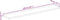 vidaXL - Tafelblad - met - natuurlijke - rand - 140x40x2,5 - cm - massief - mangohout