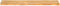 vidaXL - Tafelblad - met - natuurlijke - rand - 140x40x2,5 - cm - massief - mangohout