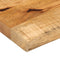 vidaXL - Tafelblad - met - natuurlijke - rand - 140x40x2,5 - cm - massief - mangohout
