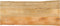 vidaXL - Tafelblad - met - natuurlijke - rand - 140x60x2,5 - cm - massief - mangohout