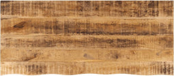 vidaXL - Tafelblad - met - natuurlijke - rand - 140x60x2,5 - cm - massief - mangohout