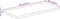 vidaXL - Tafelblad - met - natuurlijke - rand - 140x60x2,5 - cm - massief - mangohout