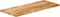 vidaXL - Tafelblad - met - natuurlijke - rand - 140x60x2,5 - cm - massief - mangohout
