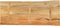 vidaXL - Tafelblad - met - natuurlijke - rand - 140x60x2,5 - cm - massief - mangohout