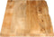 vidaXL - Tafelblad - met - natuurlijke - rand - 140x60x2,5 - cm - massief - mangohout