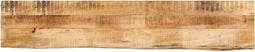 vidaXL - Tafelblad - met - natuurlijke - rand - 160x30x3,8 - cm - massief - mangohout