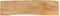 vidaXL - Tafelblad - met - natuurlijke - rand - 160x40x2,5 - cm - massief - mangohout