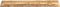 vidaXL - Tafelblad - met - natuurlijke - rand - 160x40x2,5 - cm - massief - mangohout