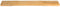 vidaXL - Tafelblad - met - natuurlijke - rand - 160x40x2,5 - cm - massief - mangohout