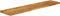 vidaXL - Tafelblad - met - natuurlijke - rand - 180x30x2,5 - cm - massief - mangohout
