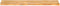 vidaXL - Tafelblad - met - natuurlijke - rand - 180x30x2,5 - cm - massief - mangohout