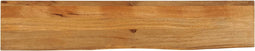 vidaXL - Tafelblad - met - natuurlijke - rand - 180x40x2,5 - cm - massief - mangohout