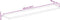 vidaXL - Tafelblad - met - natuurlijke - rand - 180x40x2,5 - cm - massief - mangohout