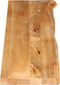 vidaXL - Tafelblad - met - natuurlijke - rand - 180x40x2,5 - cm - massief - mangohout