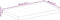 vidaXL - Tafelblad - met - natuurlijke - rand - 40x20x3,8 - cm - massief - mangohout