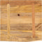 vidaXL - Tafelblad - met - natuurlijke - rand - 40x40x2,5 - cm - massief - mangohout