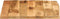 vidaXL - Tafelblad - met - natuurlijke - rand - 40x40x2,5 - cm - massief - mangohout
