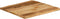 vidaXL - Tafelblad - met - natuurlijke - rand - 40x40x3,8 - cm - massief - mangohout