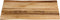 vidaXL - Tafelblad - met - natuurlijke - rand - 40x40x3,8 - cm - massief - mangohout