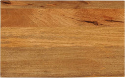 vidaXL - Tafelblad - met - natuurlijke - rand - 50x20x3,8 - cm - massief - mangohout