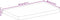 vidaXL - Tafelblad - met - natuurlijke - rand - 50x30x2,5 - cm - massief - mangohout