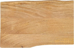 vidaXL - Tafelblad - met - natuurlijke - rand - 50x40x3,8 - cm - massief - mangohout